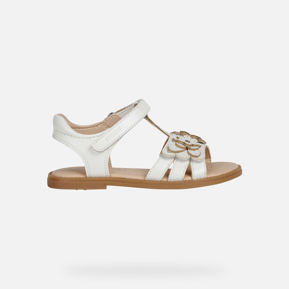 Sandales Geox Karly - Blanche - Fille 591736-CGH